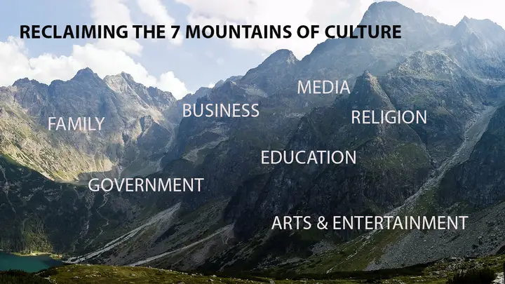 7 Mountains of Influence key art