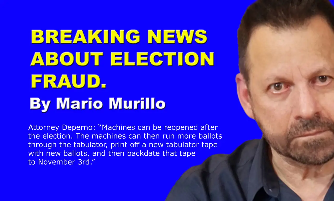 BREAKING NEWS ABOUT ELECTION FRAUD featured image
