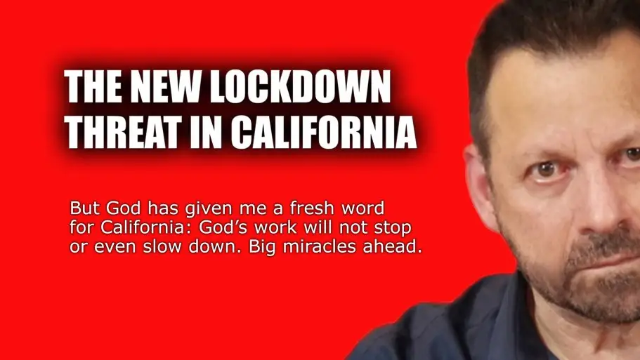 NEW LOCKDOWN THREAT IN CALIFORNIA featured image