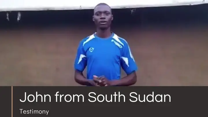 John from South Sudan key art