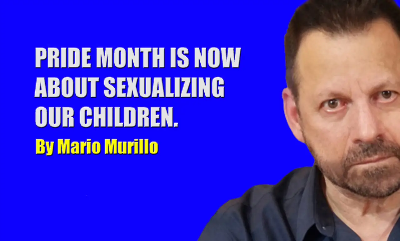 PRIDE MONTH IS NOW ABOUT SEXUALIZING OUR CHILDREN. featured image