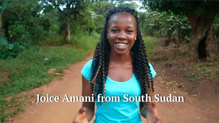 Joice in South Sudan key art