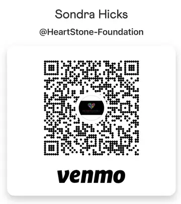 Venmo QR code for HeartStone Foundation
