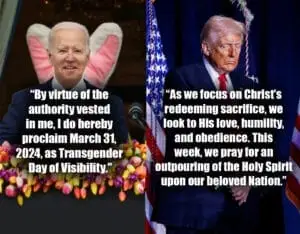 EASTER! WHAT A DIFFERENCE A YEAR MAKES. featured image